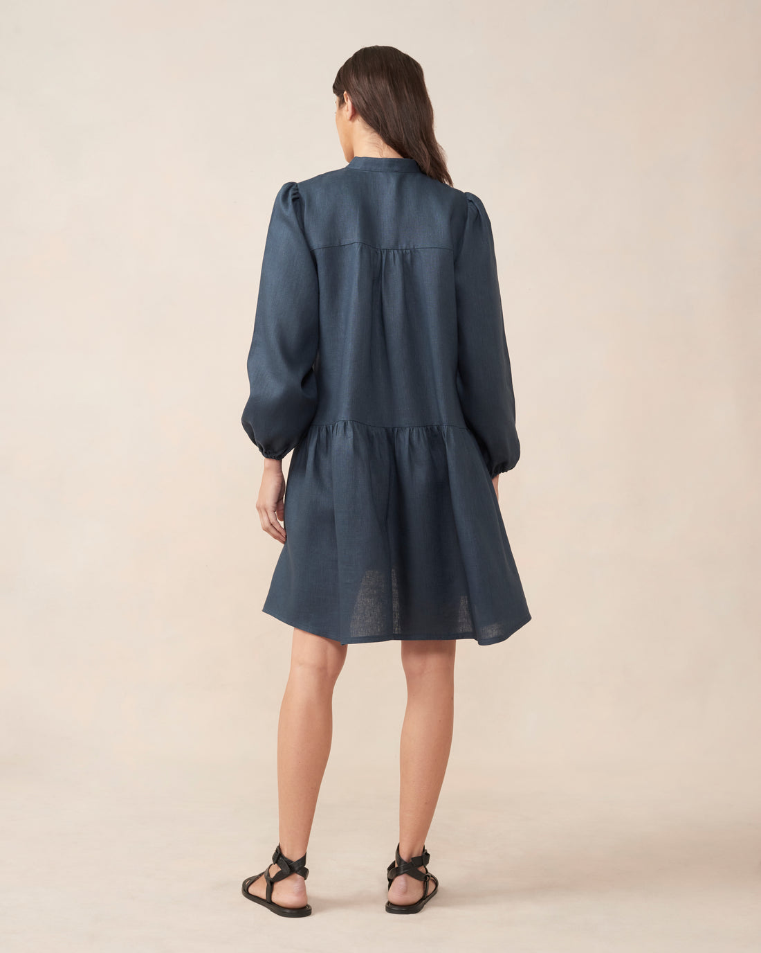 Maple Dress Sapphire Sample - Size: S