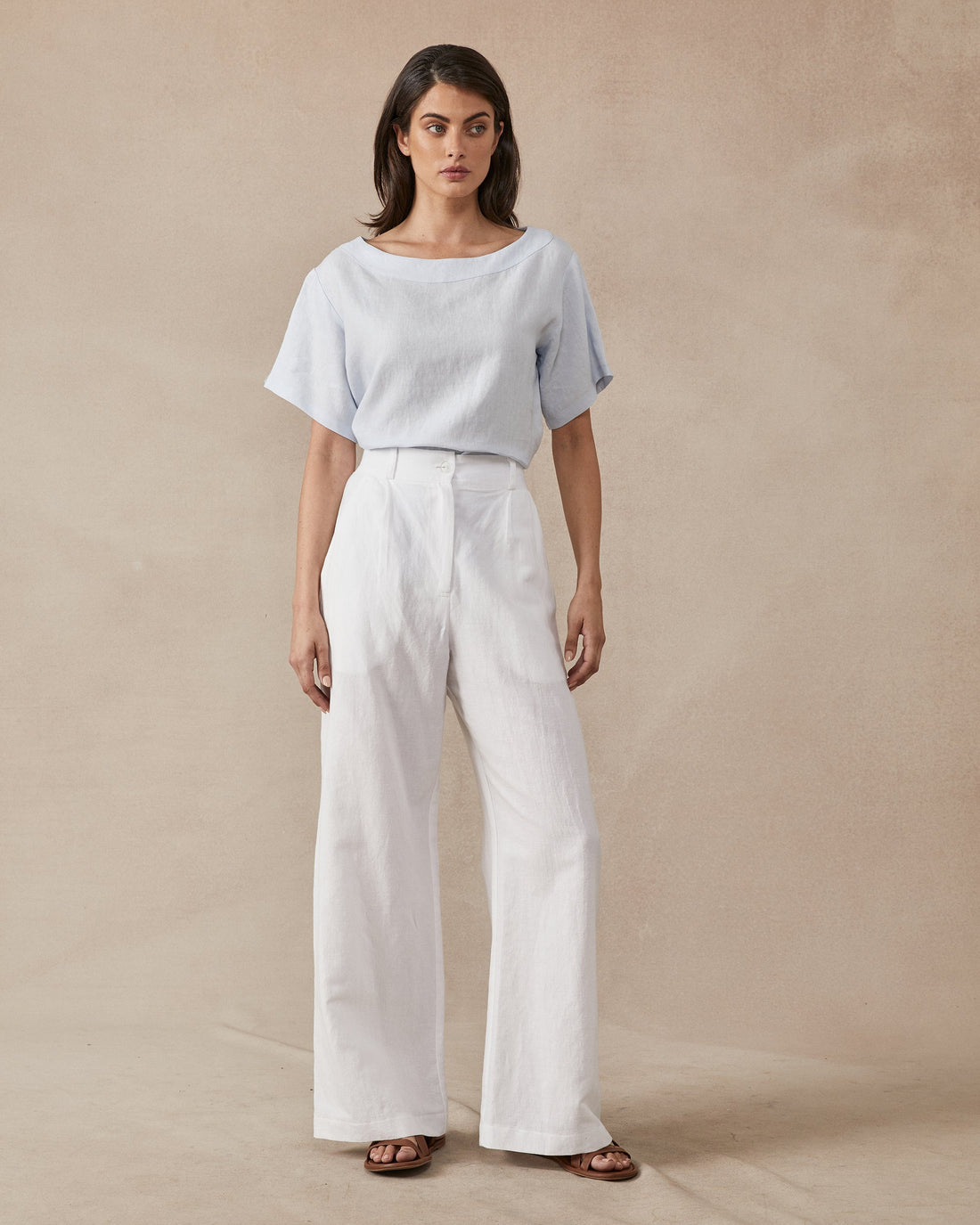 Poppy Pants White