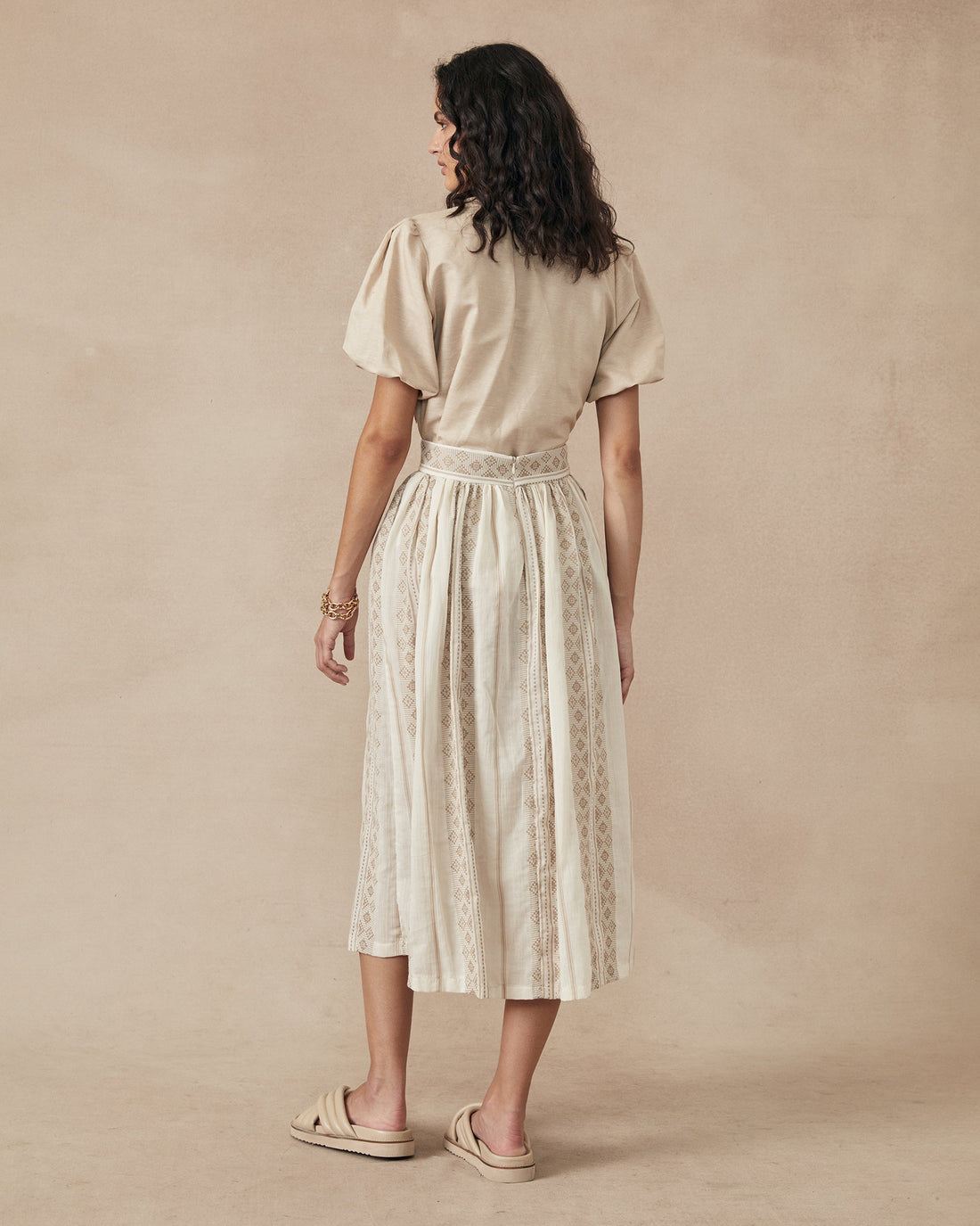 Blossom Skirt Beige Hendrix