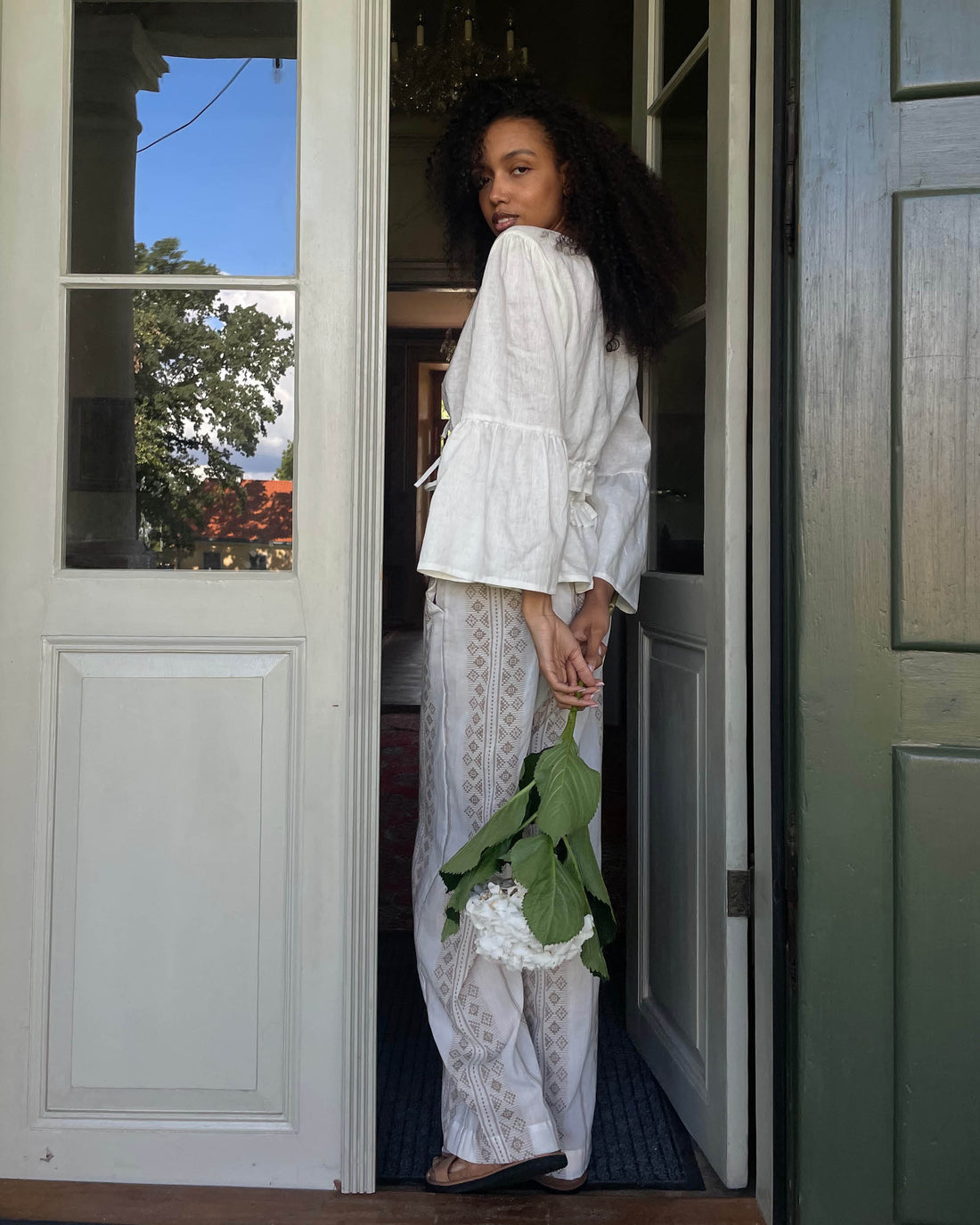 Paros Pants Beige Hendrix