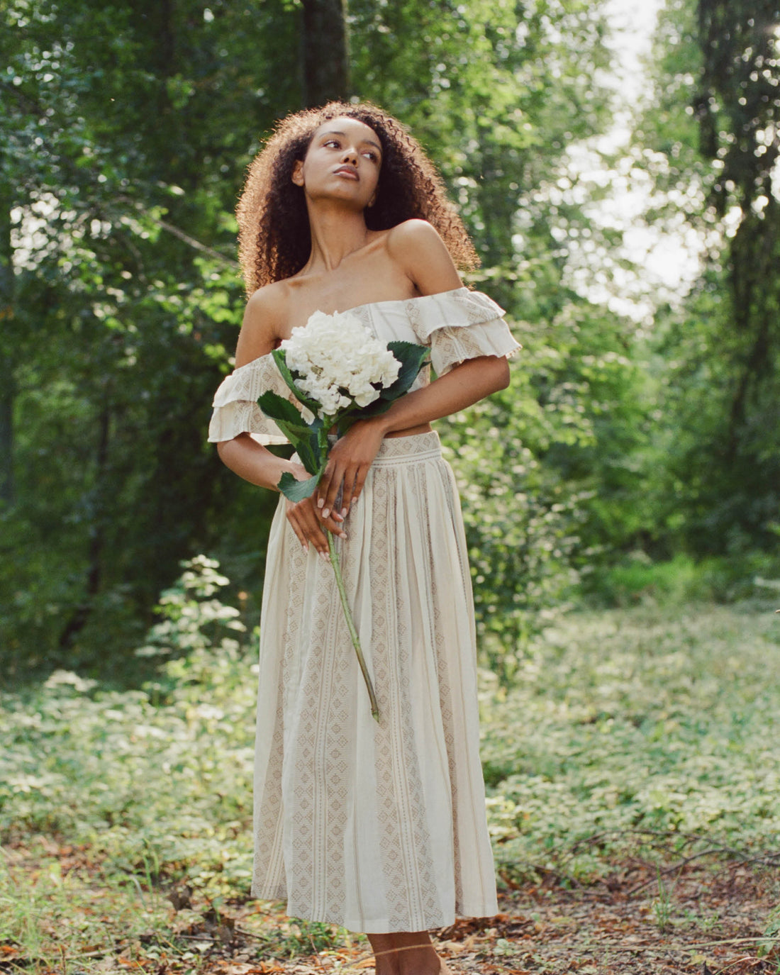 Blossom Skirt Beige Hendrix