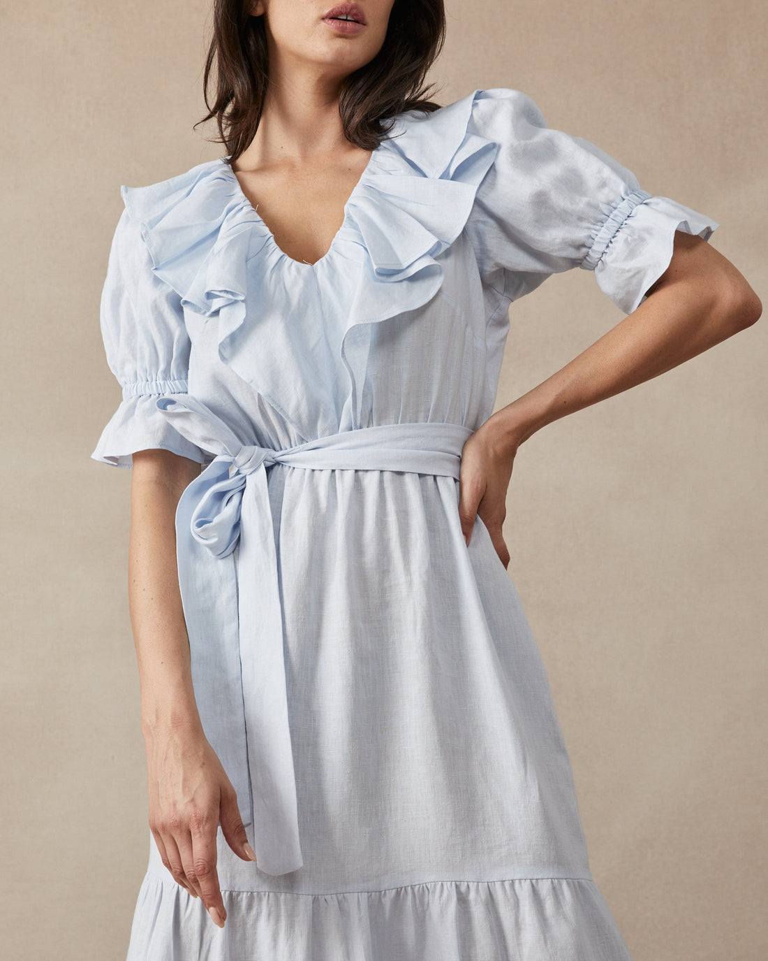 India Dress Light Blue