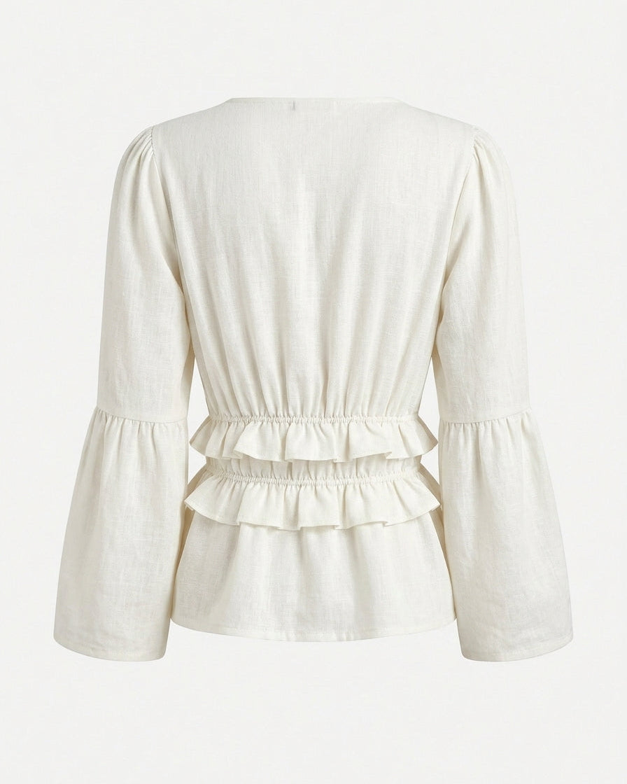 Leo Top White