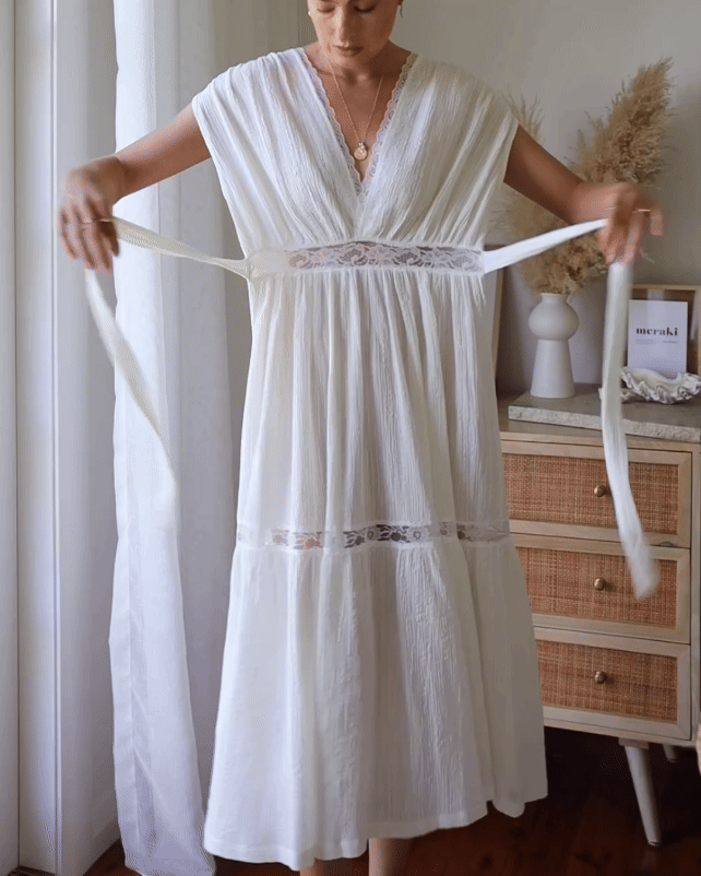 Patra Dress White