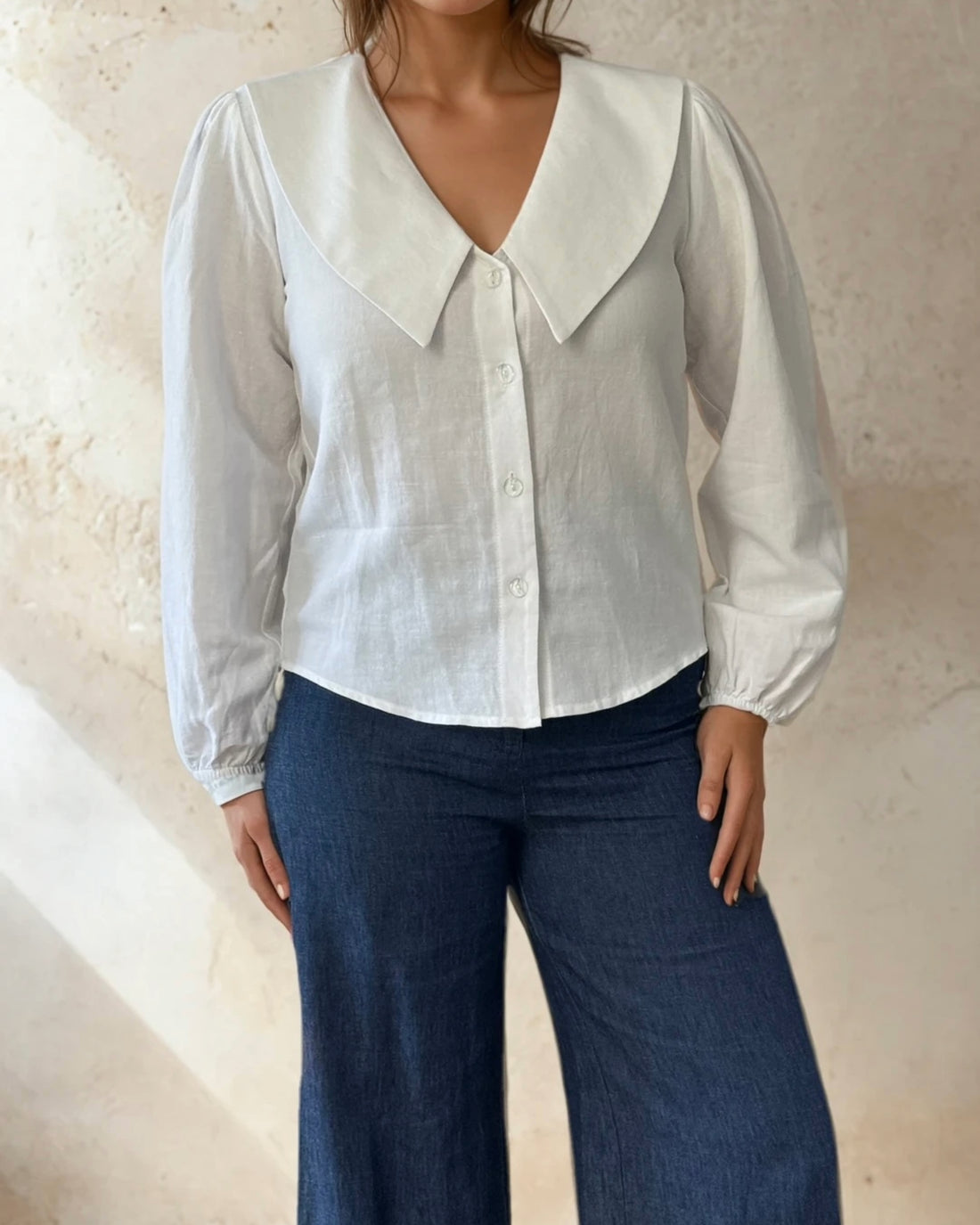 Jenny Blouse in White