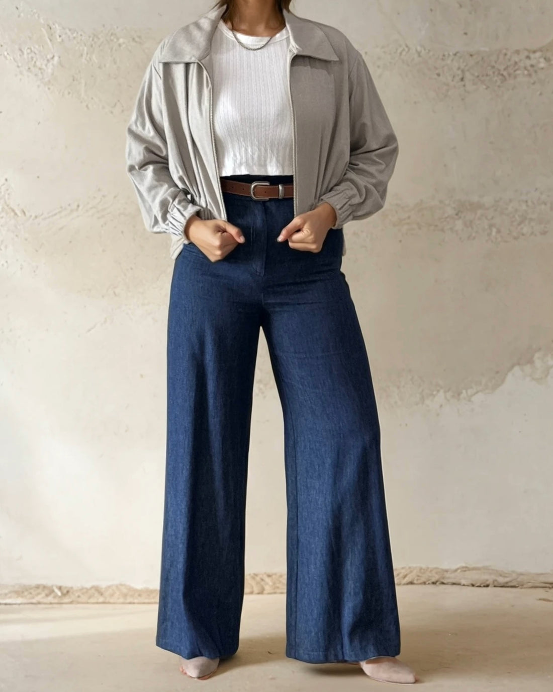 Henry Pants in Hemp Denim