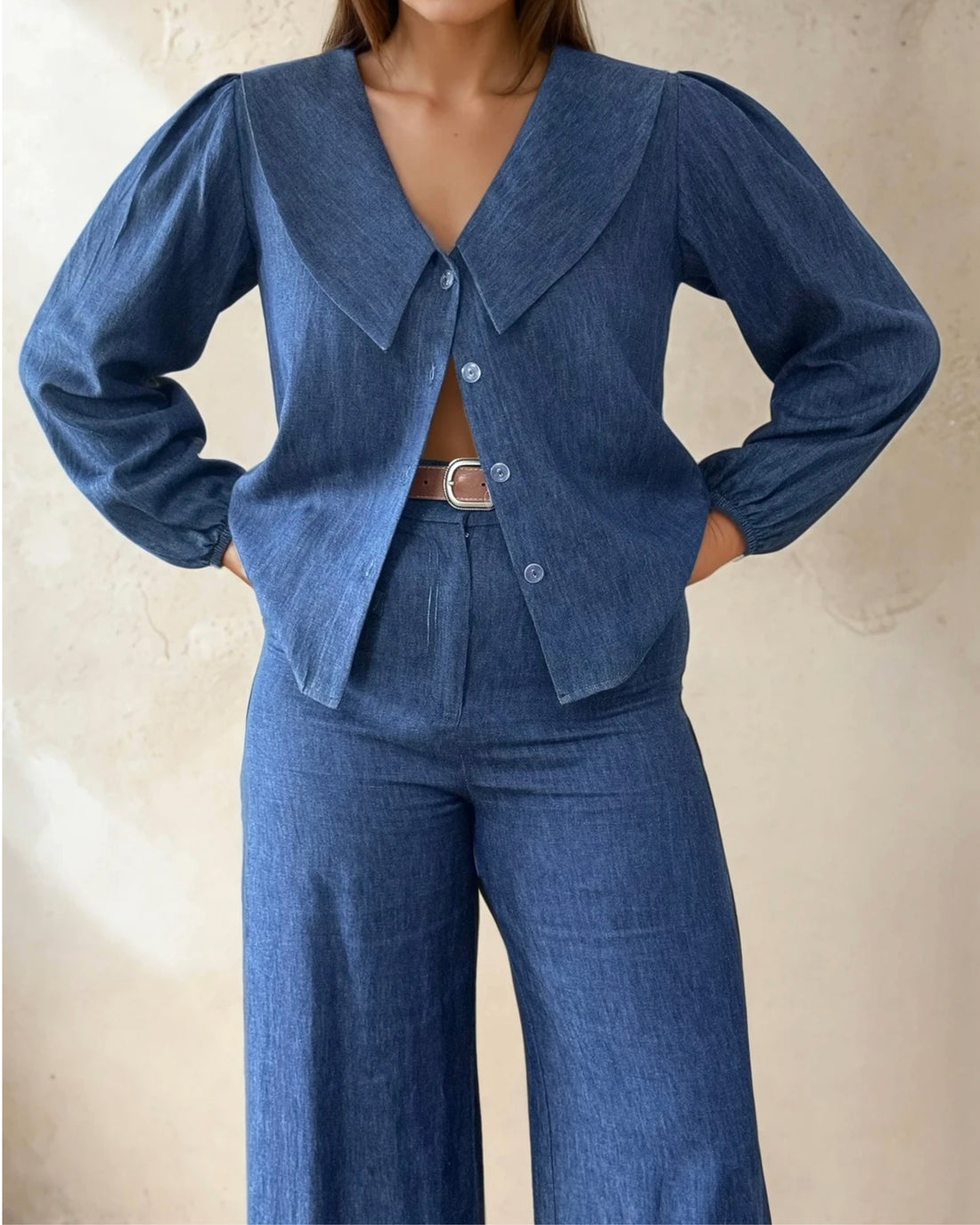 Henry Pants in Hemp Denim