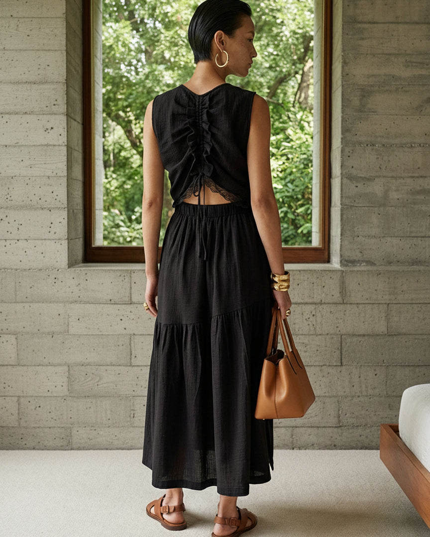 Iris Dress Black