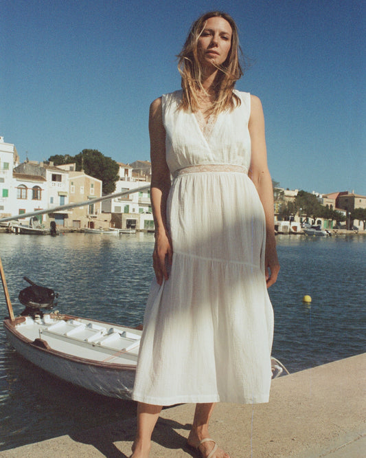 Iris Dress Ivory