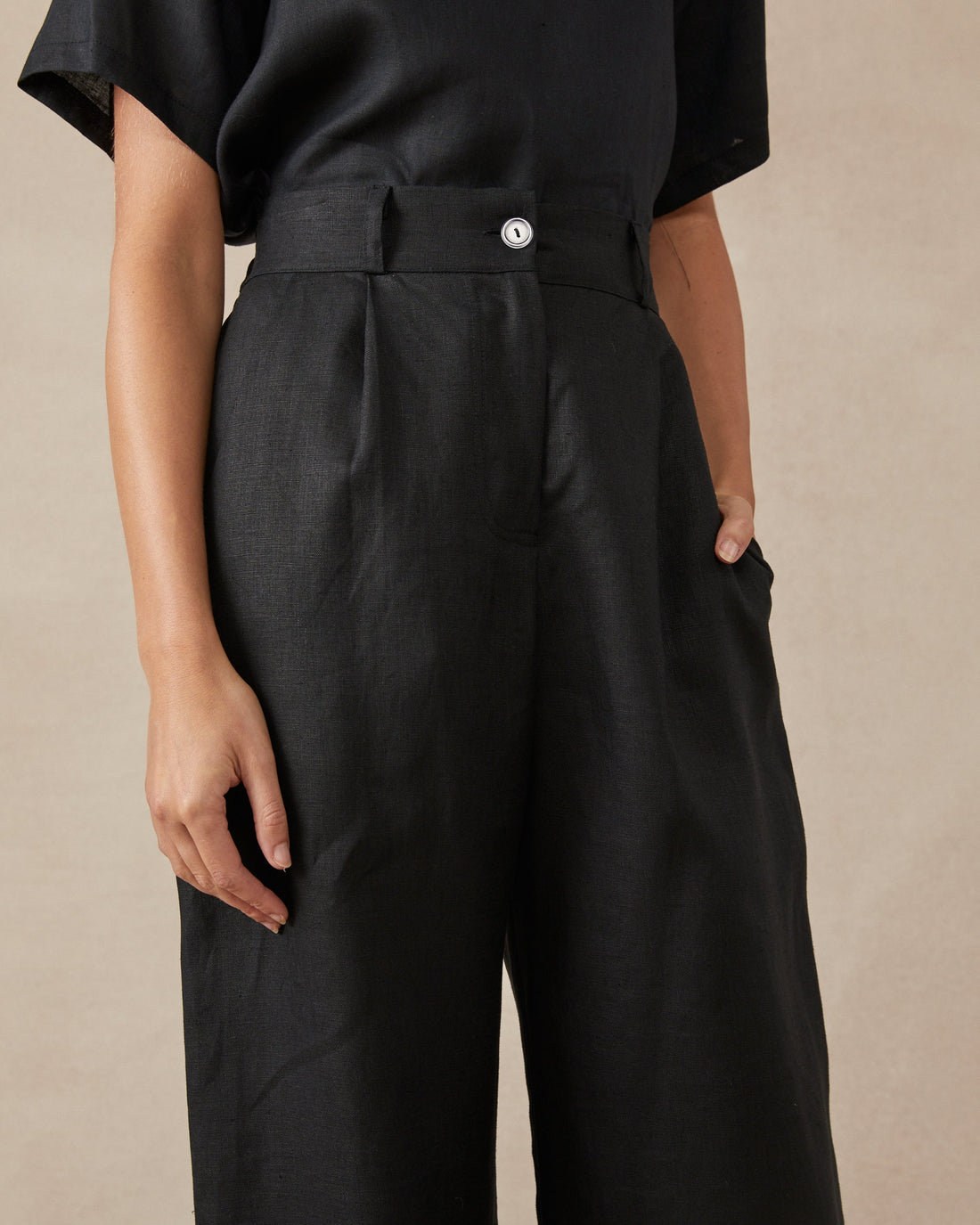 Poppy Pants Black