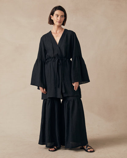 Gaia Kimono Black