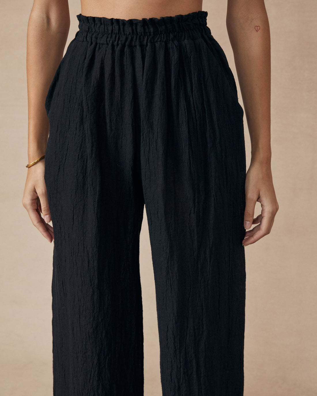 Paros Pants Black - Size: XS