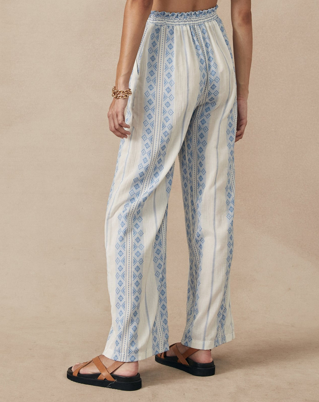 Paros Pants Blue Hendrix