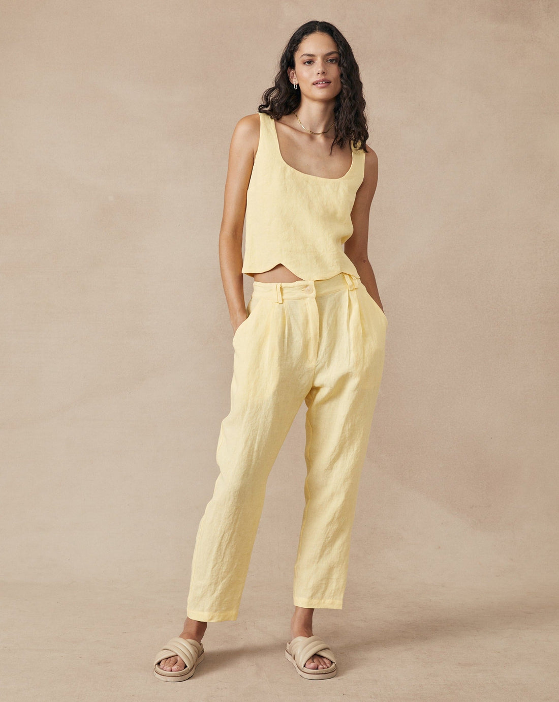 Leaf Cami Sorbet - Size: XL