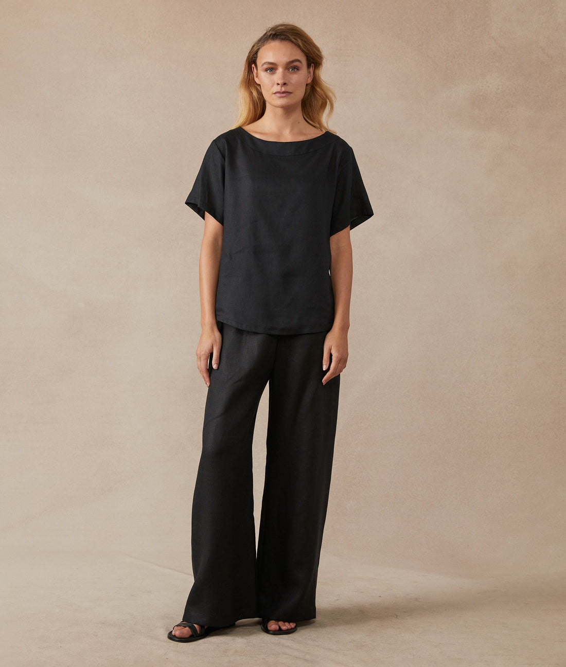 Basic Tee Black - Size: S