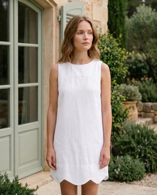 Daisy Dress White