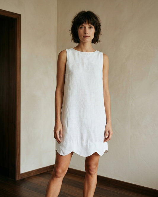 Daisy Dress White