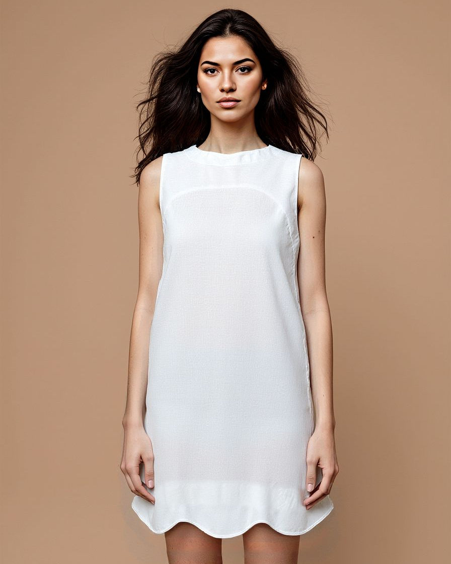 Daisy Dress White