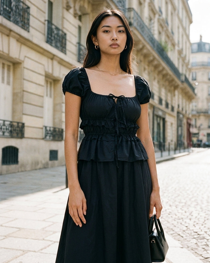 Henry Dress Black