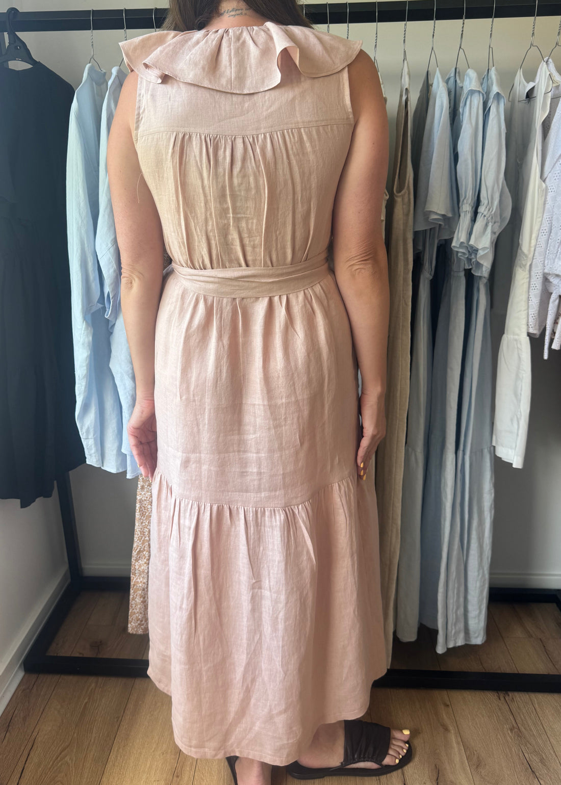 Patty Dress Pink - Size: XS, S, XL