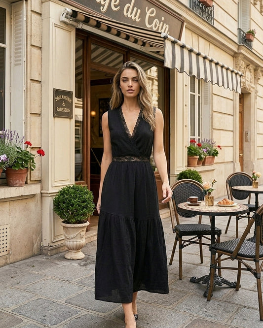 Iris Dress Black