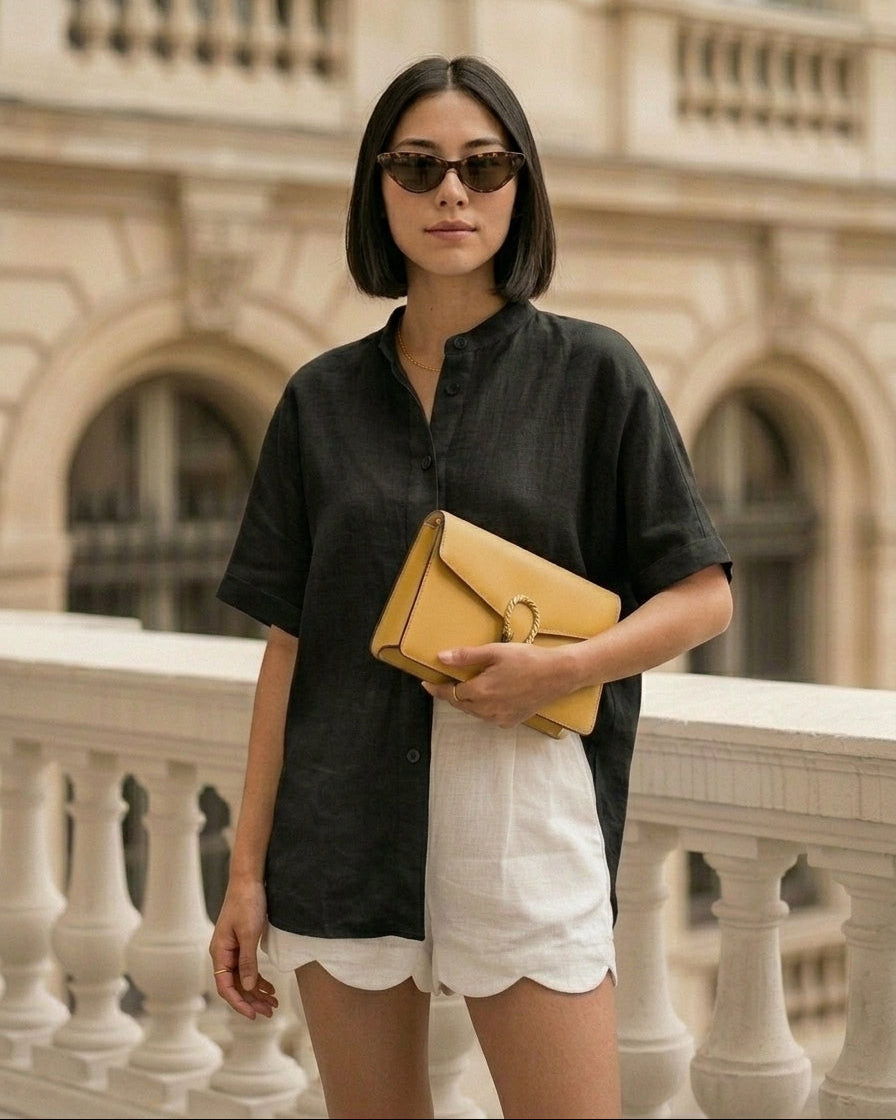 Lena Shirt Black