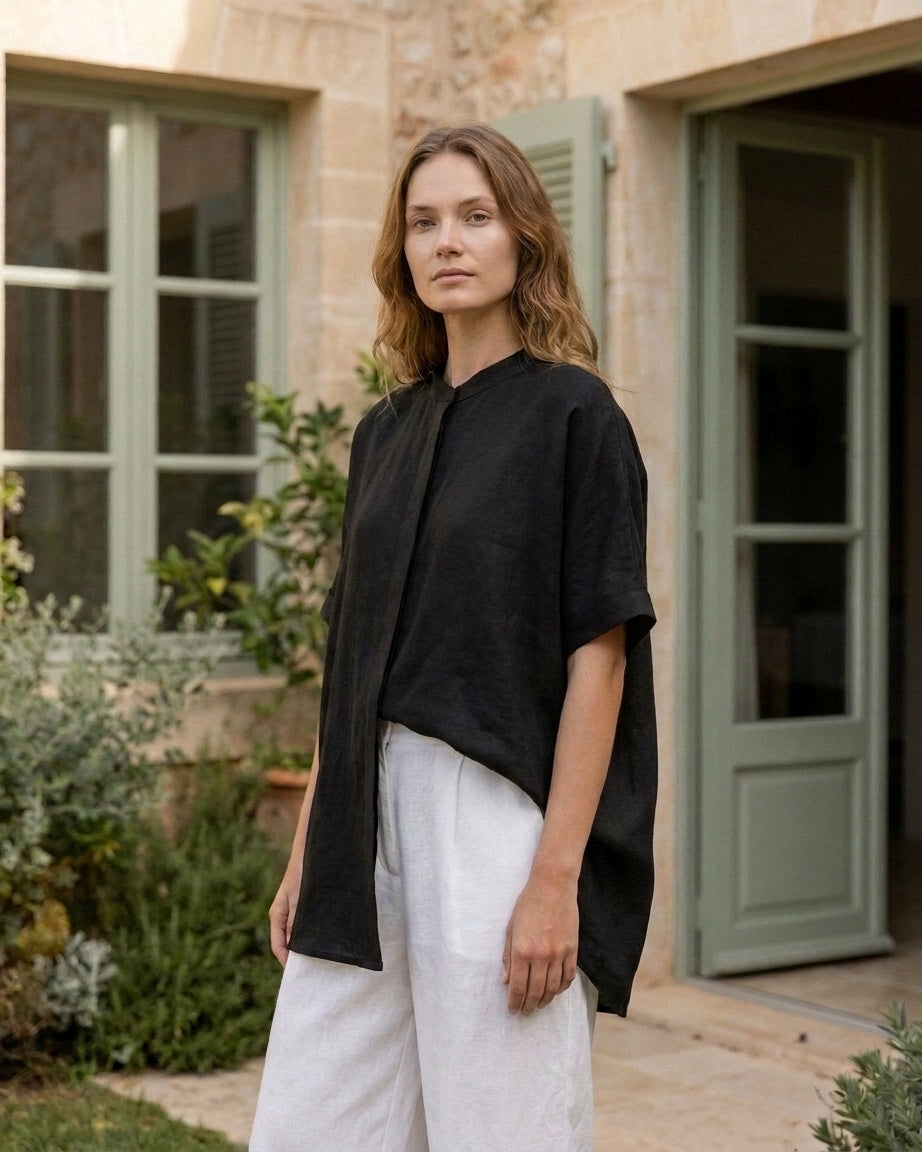 Lena Shirt Black