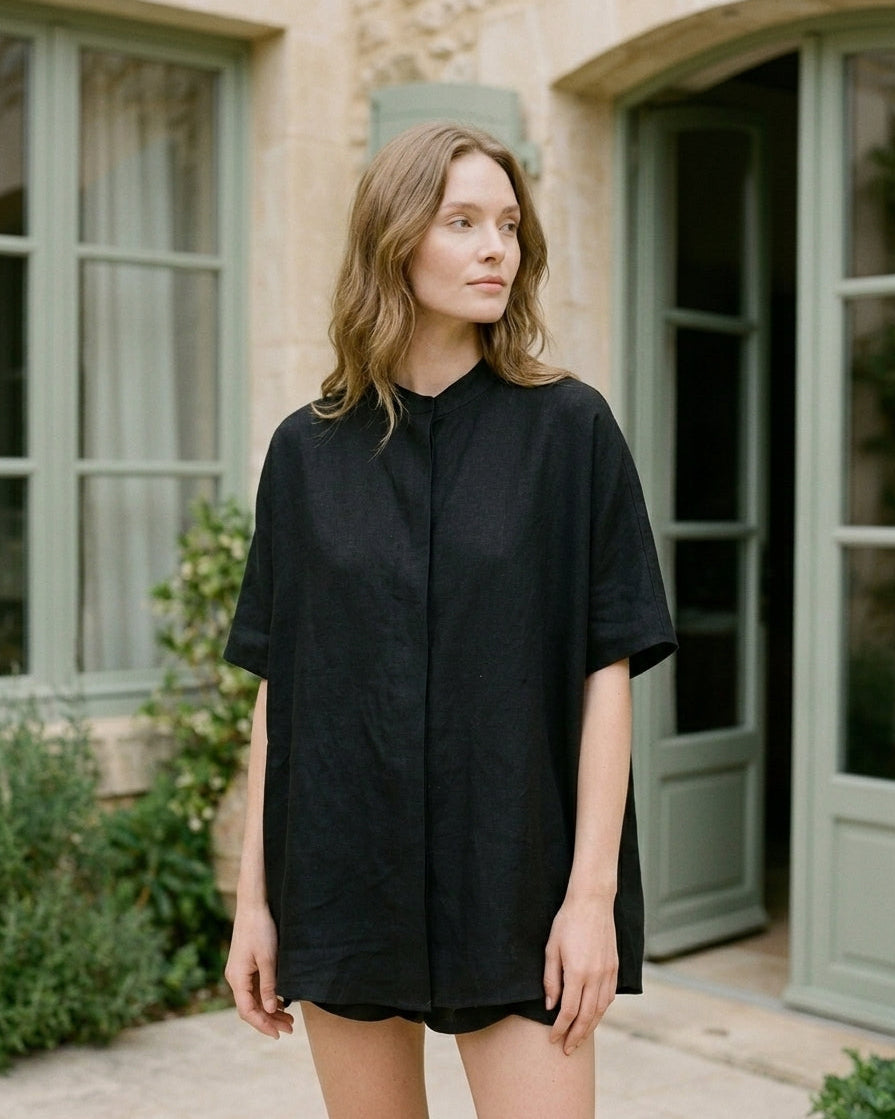 Lena Shirt Black