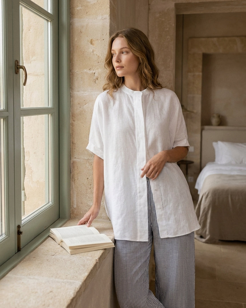 Lena Shirt White