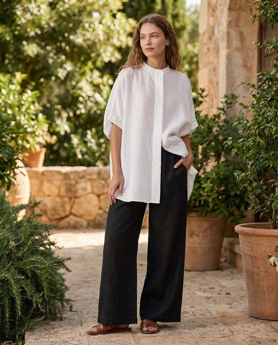 Poppy Pants Black