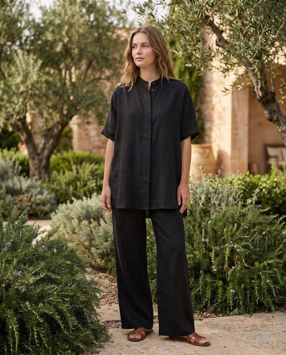 Poppy Pants Black