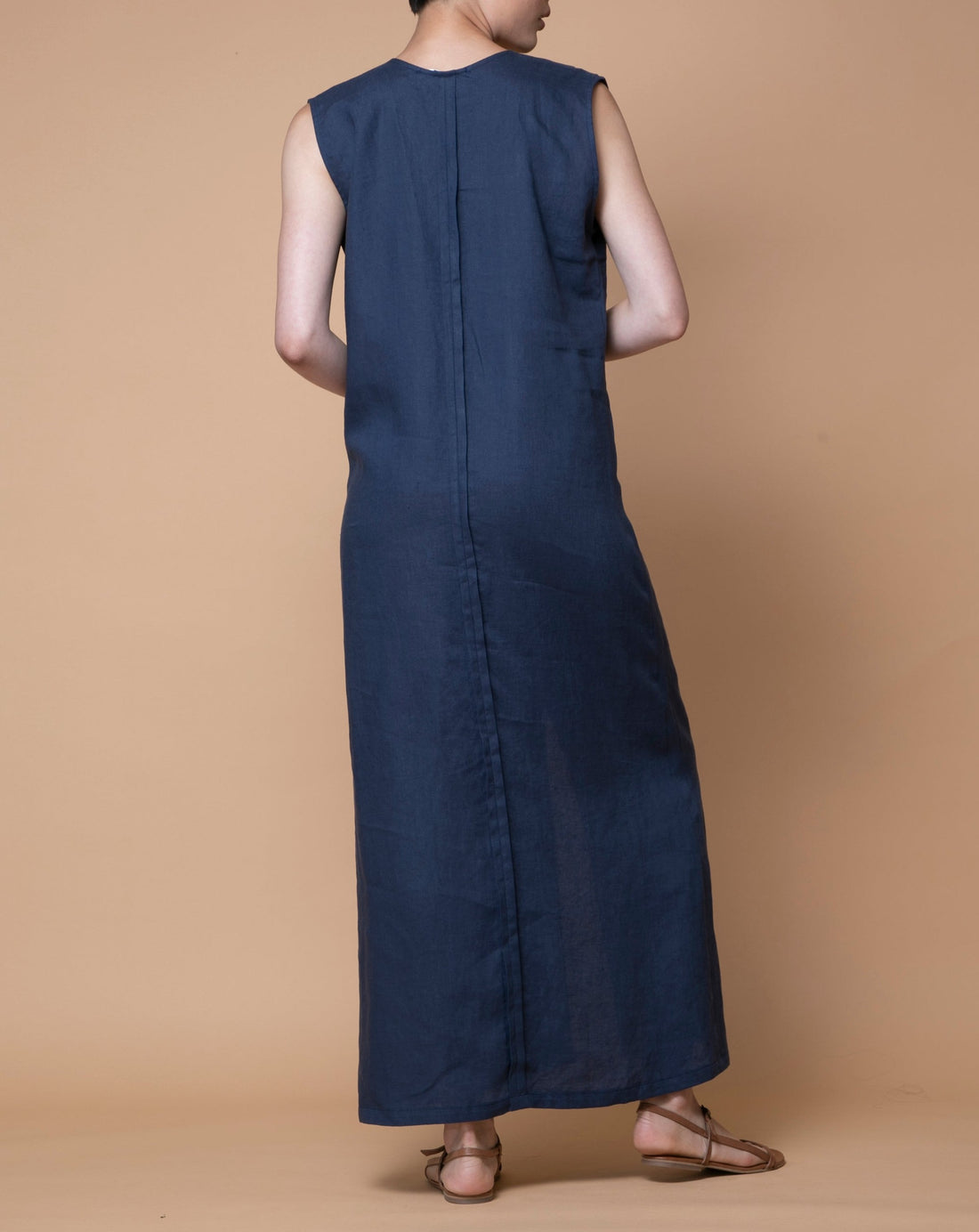 Asha Dress Navy - Size: XS