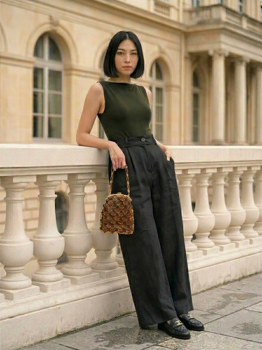 Poppy Pants Black