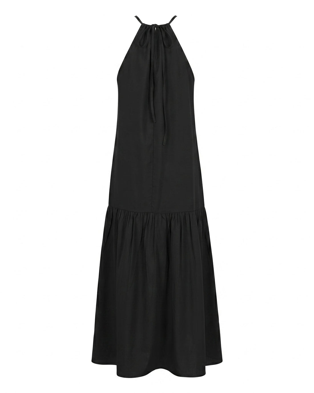 Rose Dress Black