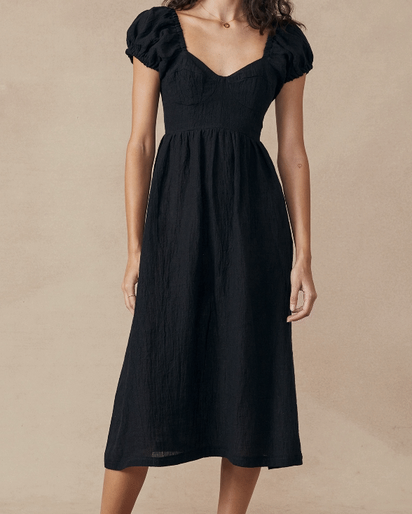 Lavender Dress Black - Size: S