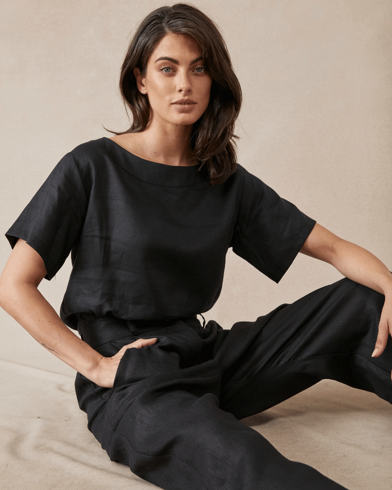 Basic Tee Black - Size: S