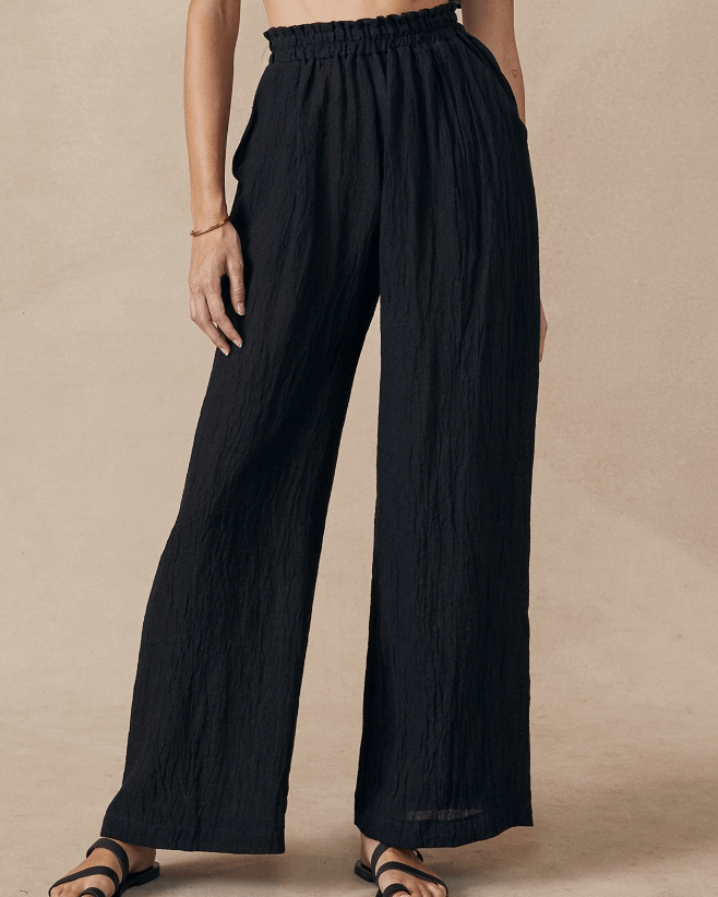 Paros Pants Black - Size: XS