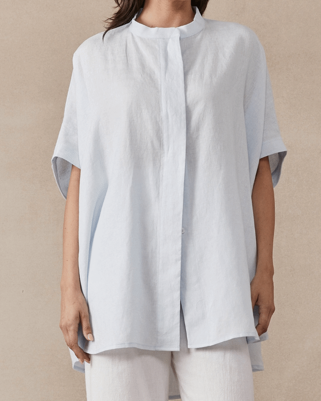 Lena Shirt Light Blue - OS