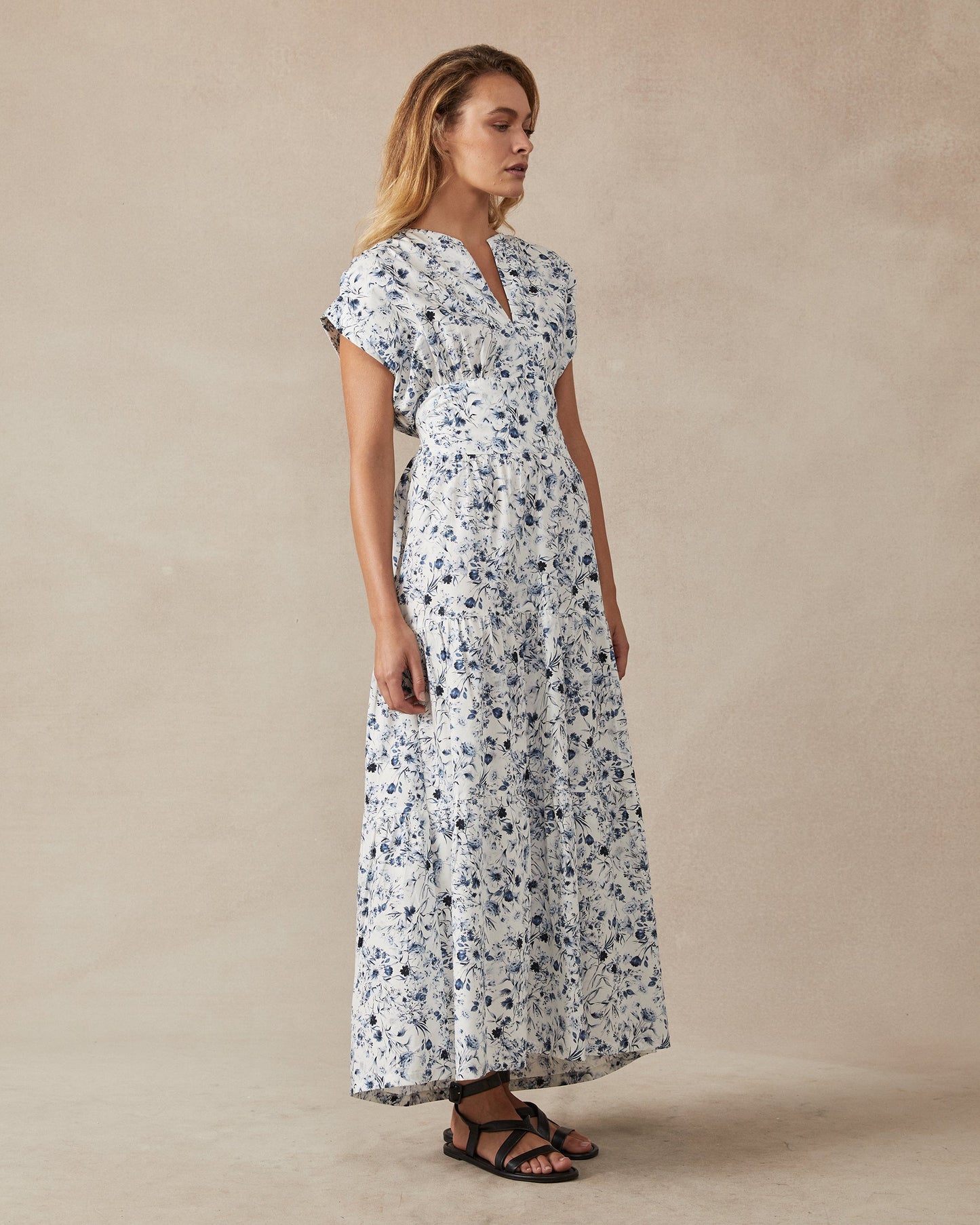 Sammy Dress Blue Floral