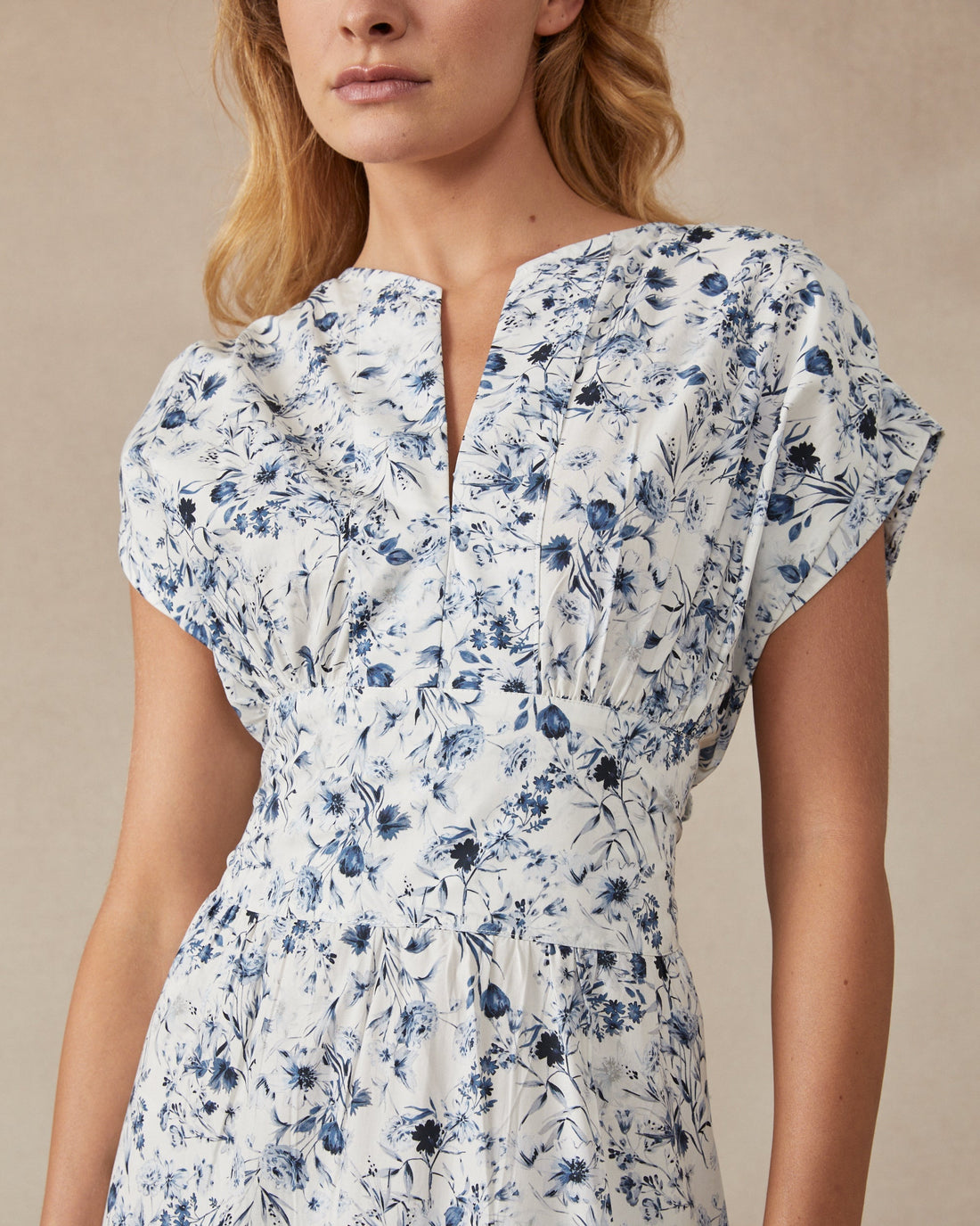 Sammy Dress Blue Floral