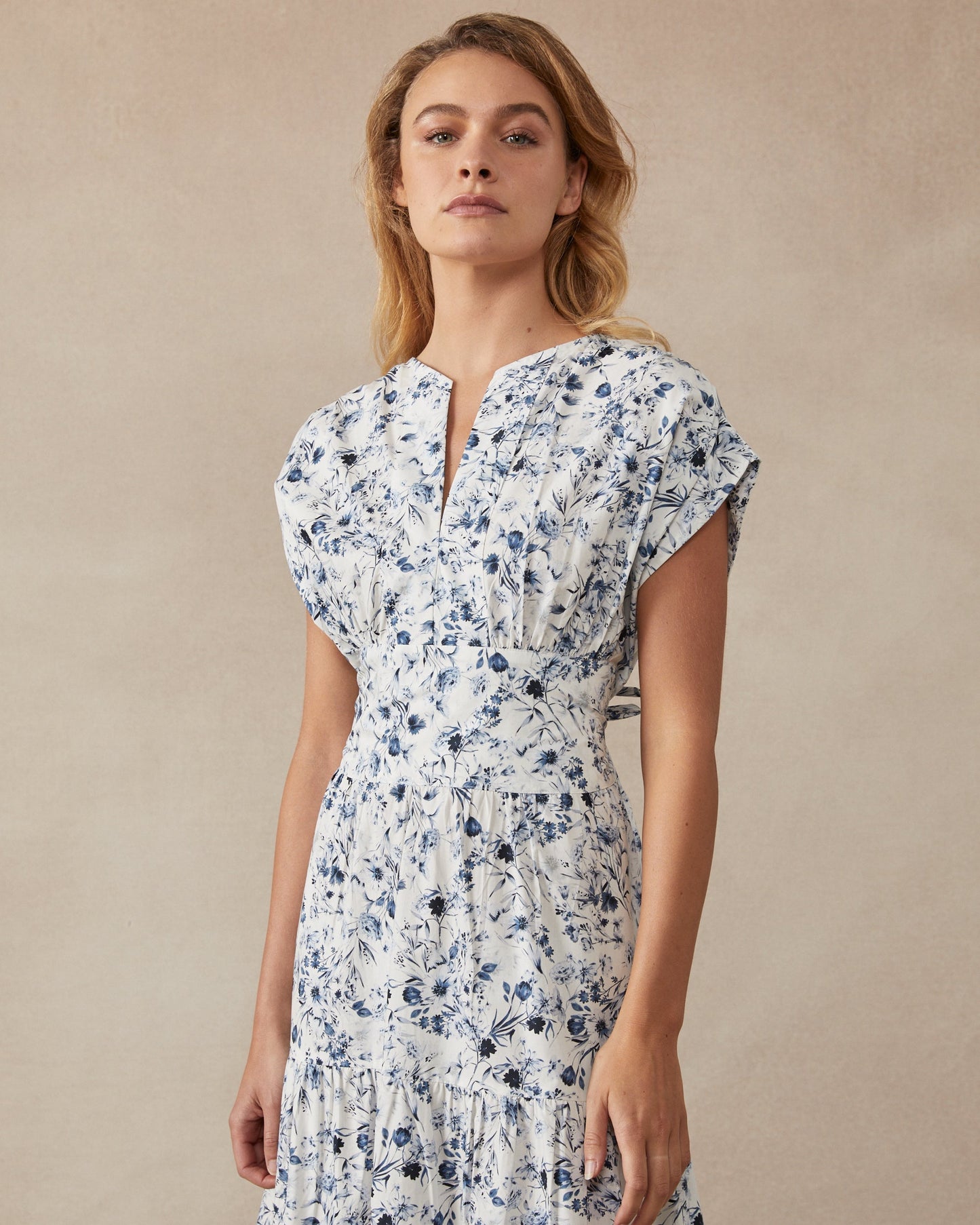 Sammy Dress Blue Floral
