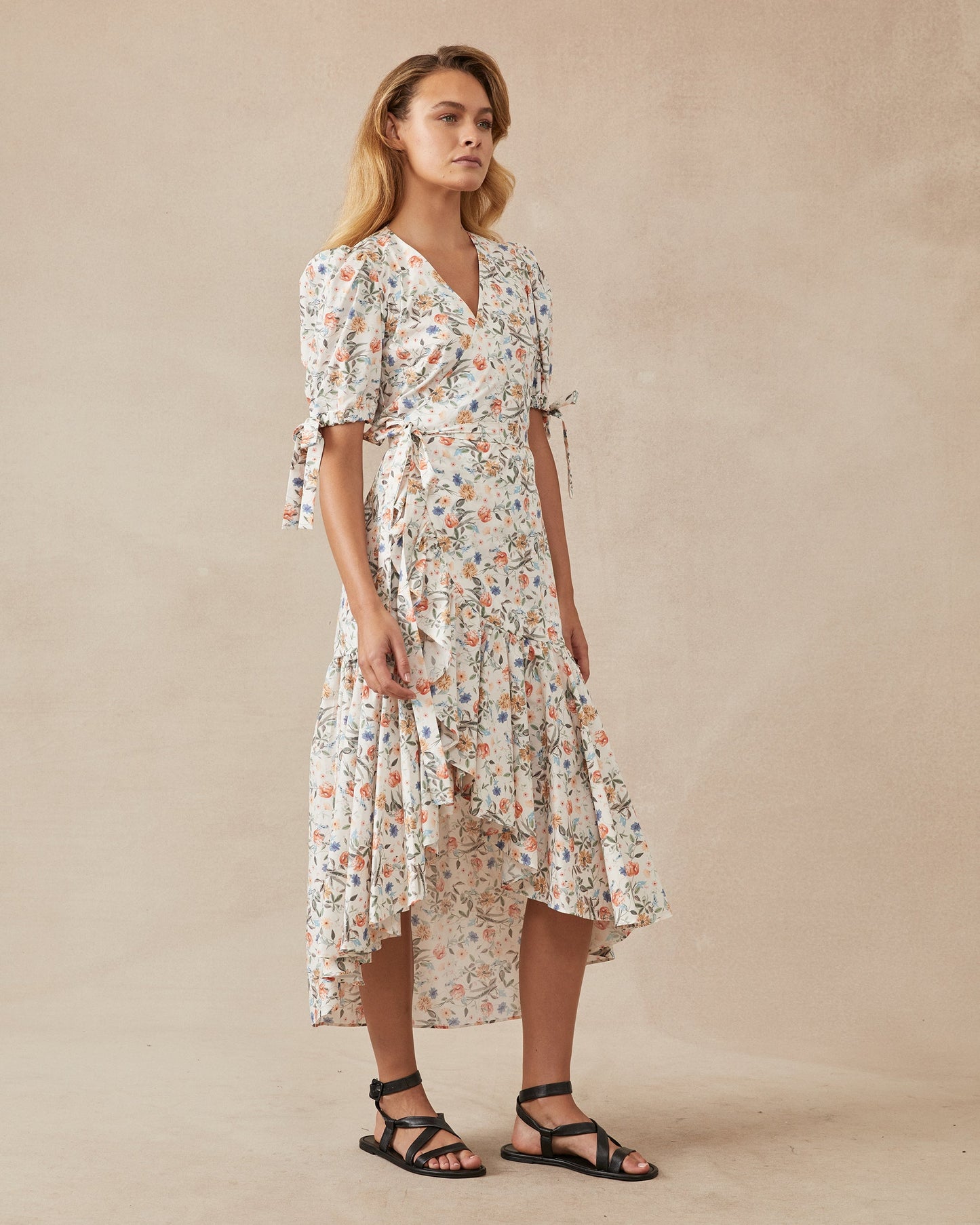 Stevie Wrap Dress Rhapsody Floral