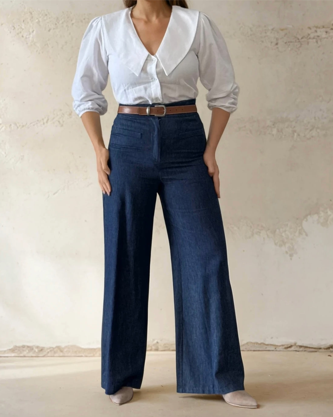 Henry Pants in Hemp Denim