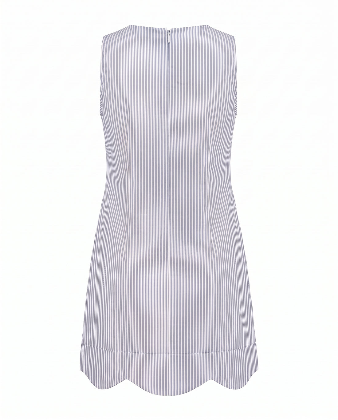 Daisy Dress Blue and White Stripe