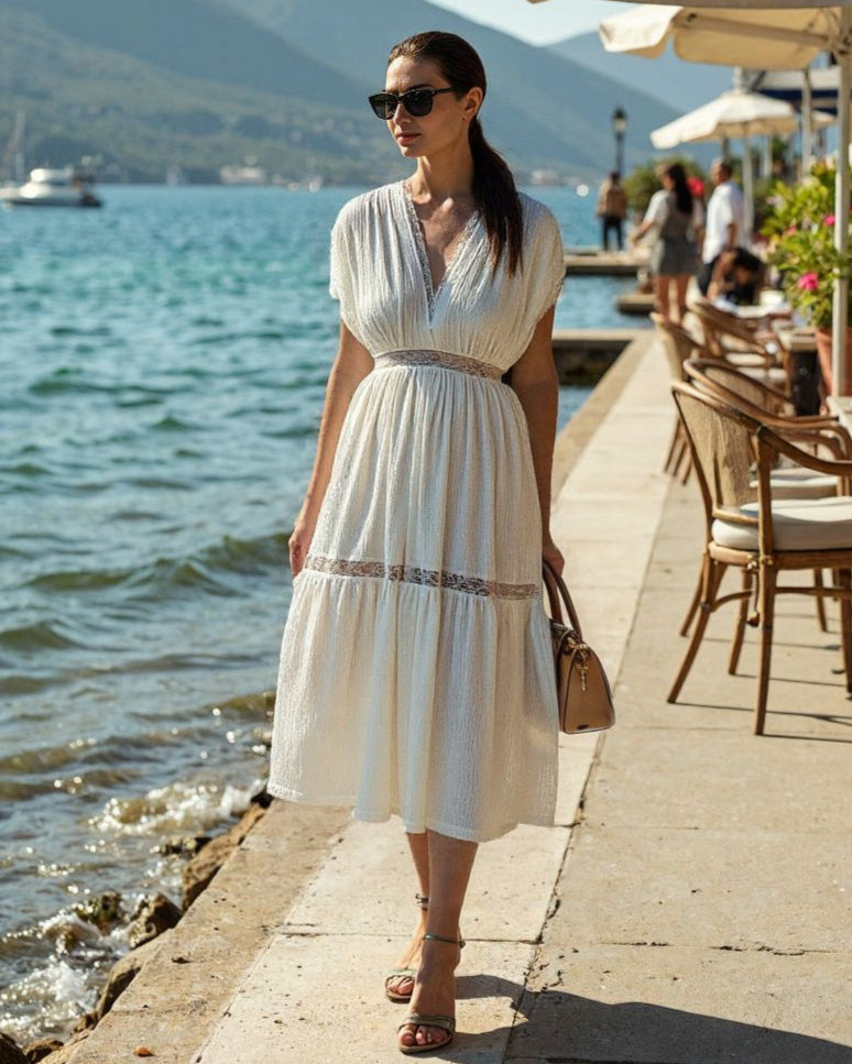 Patra Dress White