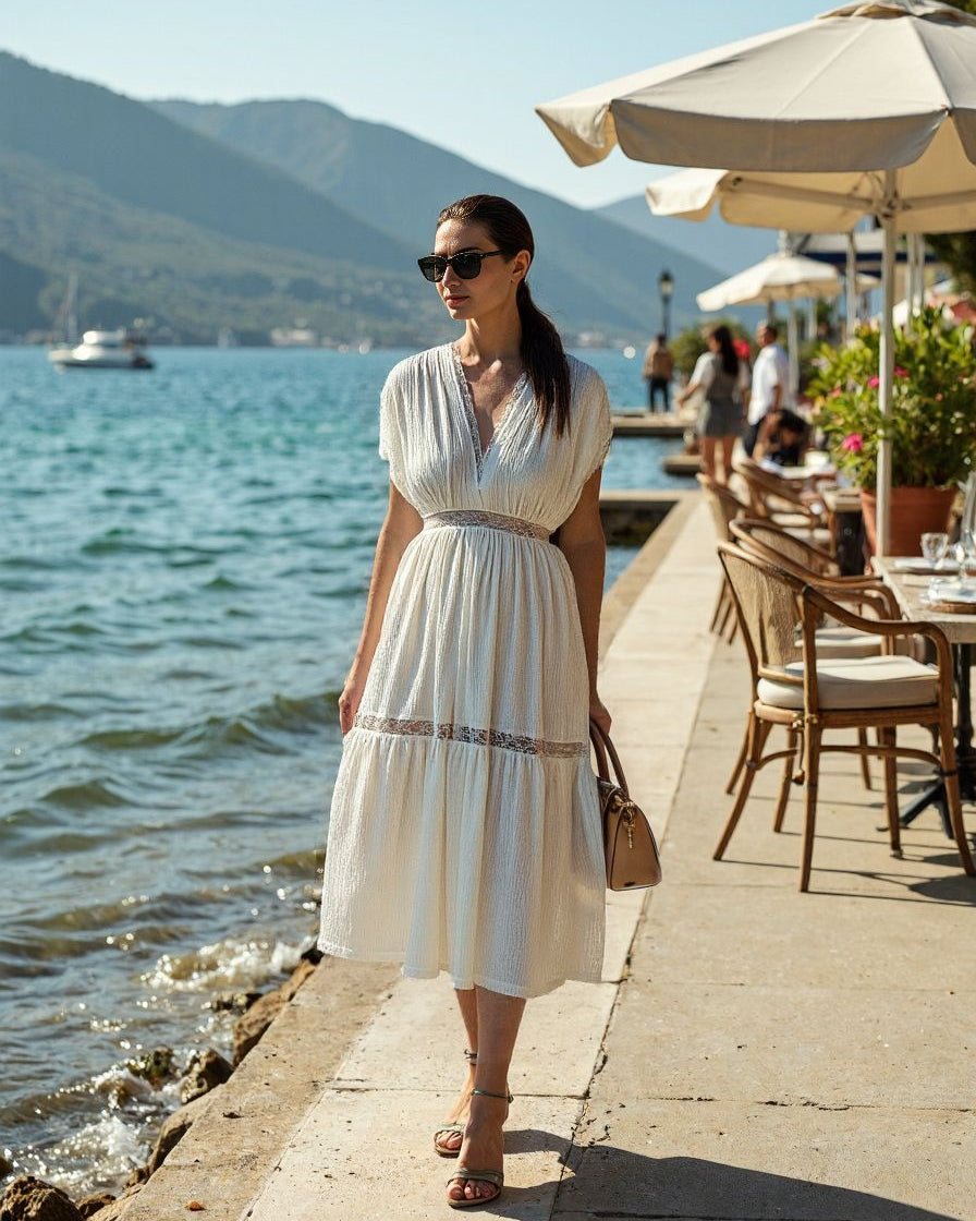Patra Dress White