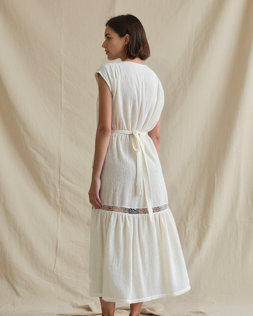 Patra Dress White