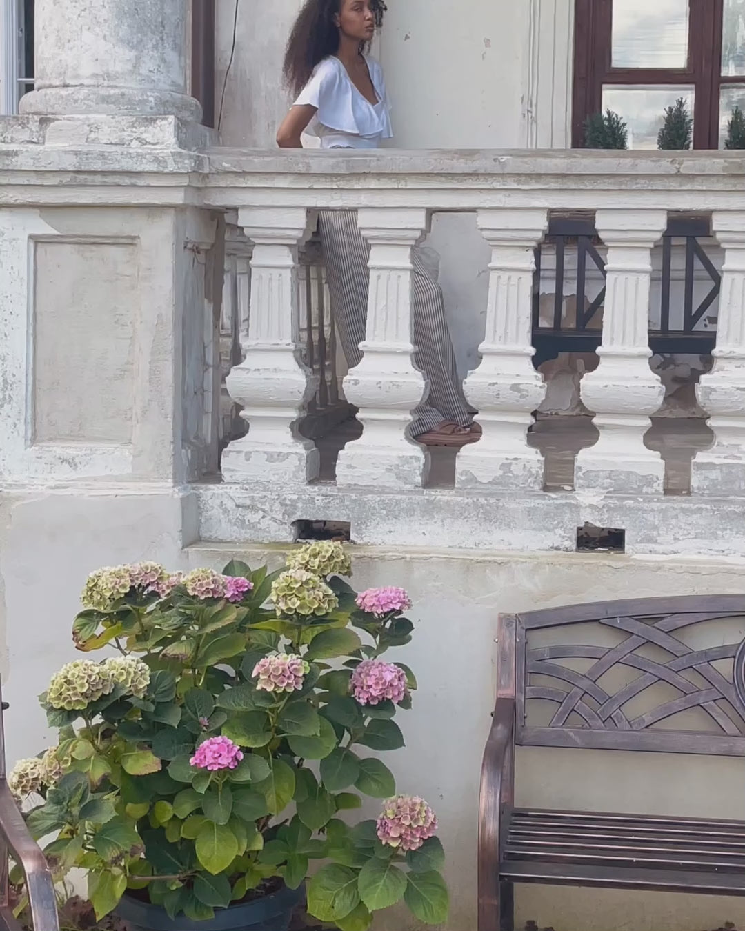 Valerie Blouse White - Size: S